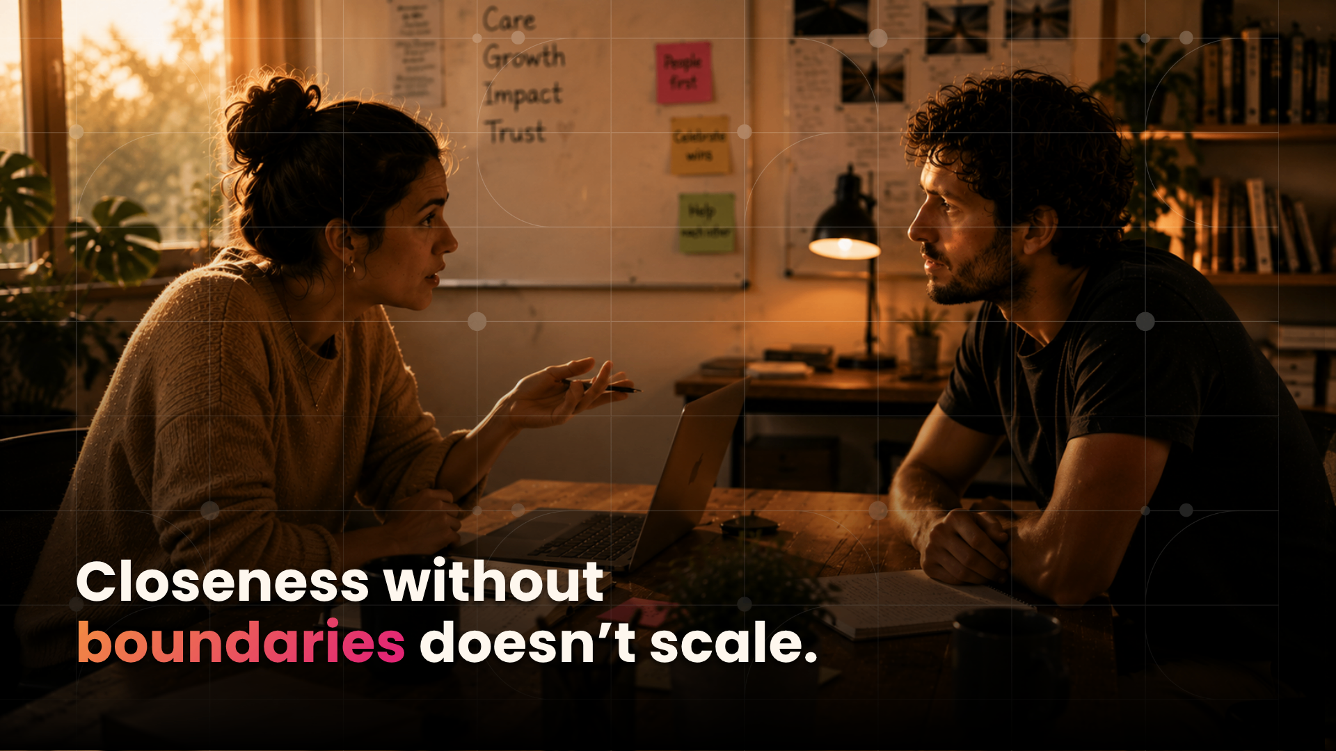 Closeness without boundaries doesn't scale.